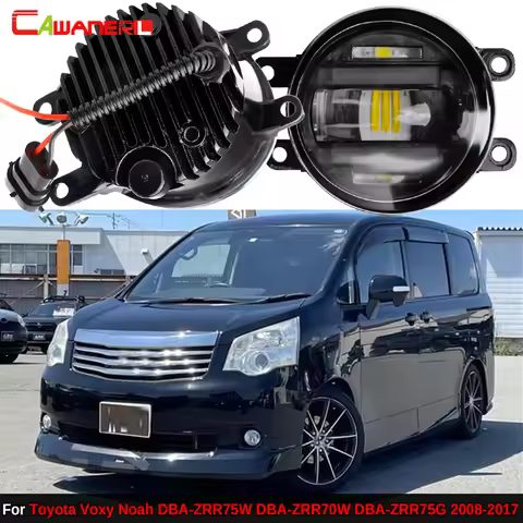 2 X 36W Car LED Fog Light Assembly Daytime Running Lamp DRL H11 For Toyota Voxy Noah DBA-ZRR75W DBA-