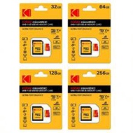 Red/Yellow Micro SD Card TF U3 Class 10 Memory Card 32GB 64GB 128GB 256GB With SD Adapter