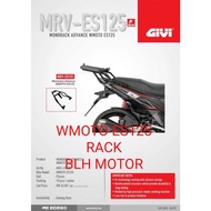 RACK GIVI MONORACK WMOTO ES125 MV COMBO GIVI BOX E250N E250N2 B27N B27 N2 B32N B32 NB B33 NM B33N2M 