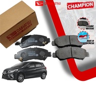 DAIHATSU FRONT BRAKE PAD 1 SET FOR PERODUA MYVI 2017 ABOVE (D20N)(04465-BZ230)