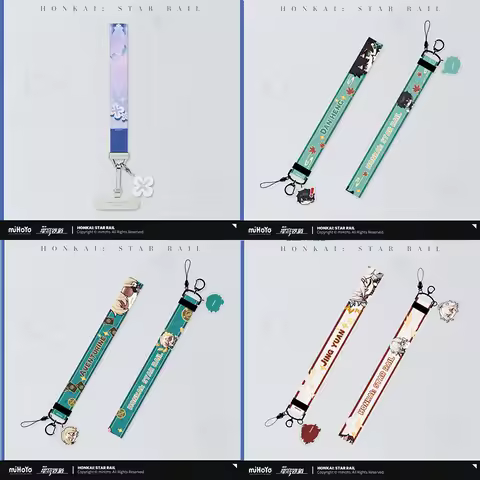 Sunsyea Honkai Star Rail Official Merch miHoYo Original Authentic Mobile Phone Lanyard March 7th Dan