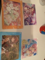 Hololive 簽名明信片