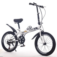 [ST]💘Mountain Bike20Adult Folding Bike-Inch Variable Speed Ultra-Light Portable Student Bike Men's and Women's Pedal Sco