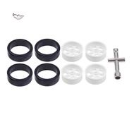 K969-01 K969-02 Wheel Rim Hub with Tire for  K969 K979 K989 K999 P929 P939 1/28 RC Drift Car Spare P