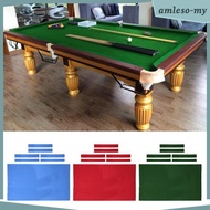 [AmlesoMY] 8ft Pool Snooker Table Cloth Felt Billiard Tablecloth 0.6mm Thick Fix Cover -