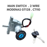 MAIN SWITCH MOTOR KUNCI MOTOR KEY MOTOR MODENAS GT128 GT 128 CT110 CT 110 CT100 CT 100