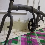 Batangan Sepeda Lipat Frame seli Exotic 20