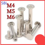 [SS-HX] Nickel-Plated Child-Mother Rivet Splint Ledger Nail M4/M5/M6