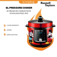 RUSSELL TAYLOR Disney Mickey And Friends Pressure Cooker 6L D2