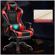Office Chair Gaming Chair Gaming Chair Space Capsule Computer Chair Backrest Double Pillow Home Reclining Office Rotating Chair (Color : Red, Size : One Size) (Red One Size) hopeful