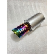 Racing Carknalpot 5Zigen Rainbow Bass Cool Gahar Soft Muffler 5Zigen Rainbow Bass One