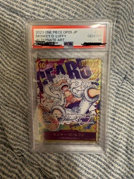 One piece Optcg PSA10 psa10 2023 Op05-119 sec monkey D luffy Gear5 五擋 尼卡
