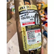 FDR MP27 MP76 100/80-14 Motorcycle Tire 1Pcs Racing Compound New