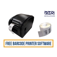 Thermal Barcode Printer Label Sticker Printer USB 1 roll Barcode Label Sticker Free Barcode Printer 