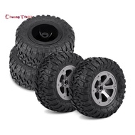 4Pcs Front and Rear Wheel Tire Tyre for FY001,FY002,FY003 for  B-14 C-14 RC Car Upgrade Parts Access