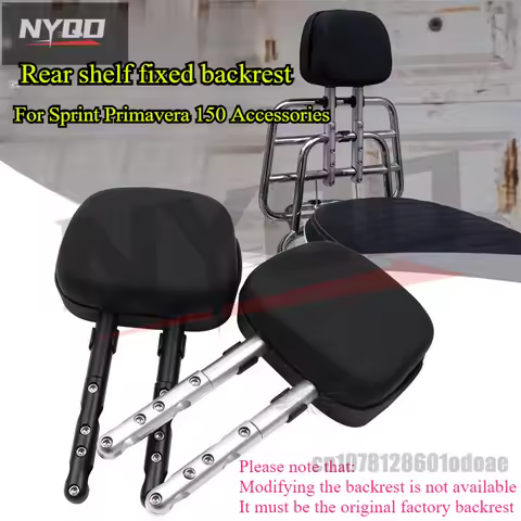 Motorcycle Rear Backrest Support Bracket Luggage Rack Modified for VESPA GTS 250 300 GTV for Sprint 