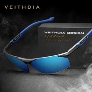 Veithdia 6589 Kacamata Polarized Hitam Pria Polaroid Sunglass Original