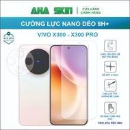 Vivo X300/X300 Pro Tempered Glass, 9h+ Flexible Tempered Glass