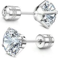 Low Allergy G23 Titanium Screw Earrings, 20G Pure Titanium Earring Studs, Suitable For Sensitive Ear