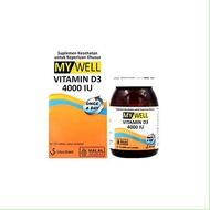 MY WELL VITAMIN D3 4000 IU 20 tablet - Vitamin D Supplement 4000 IU