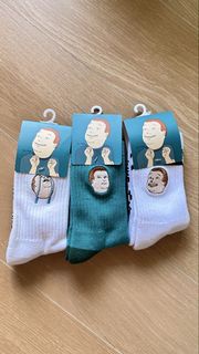 Bobby Hill 襪 socks 刺繡 男女均可 中筒襪 厚料
