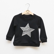 my little star little star 有機棉T恤(黑)