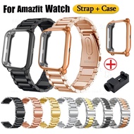 Case+Strap For Amazfit bip 6 Strap Amazfit bip 5 / Amazfit bip 3 / Amazfit bip 3 pro Strap Amazfit G