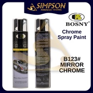BOSNY Chrome Spray / Mirror Chrome Spray Paint Aerosol Spray Paint Fast Drying 270CC (Only in West M