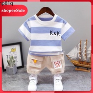 baby gift set newborn barang baby newborn newborn pyjamas ✸Sut lengan pendek bayi musim panas lelaki