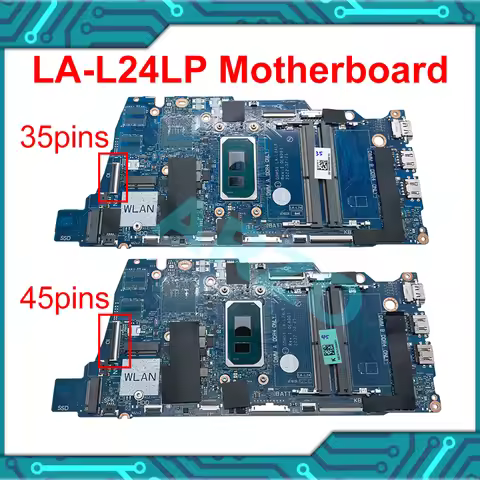 LA-L24LP Motherboard For Dell Inspiron 15 3511 Vostro 15 3520 logic board DDR4 11th Gen CPU i3 i5 i7