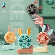 USB portable mini fan foldable handheld fan usb rechargeable