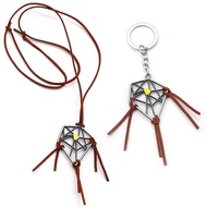 Popular Death Stranding game merchandise keychain and dreamcatcher necklace dreamcatcher Pendant bac
