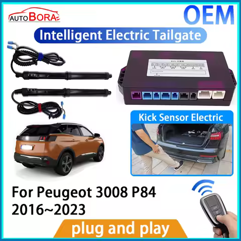 ZhuCamX Intelligent Electric Tailgate Automatic Lifting Kit Remote Control Opener Trunk for Peugeot 