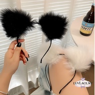 Fluffy Bunny Ears Headband / Headband Berbulu