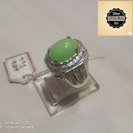 Cincin Silver 925 Geliga Ular/Batu cahaya