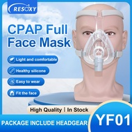 CPAP Mask Full Face Mask with Headgear Frame Mask for CPAP/Auto CPAP BIPAP for Sleep anti-Snoring Ap