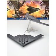 1: 200 US Army B-2A Ghost Stealth B2A Bomber Alloy Military Airplane Model Ornaments Collection Toys