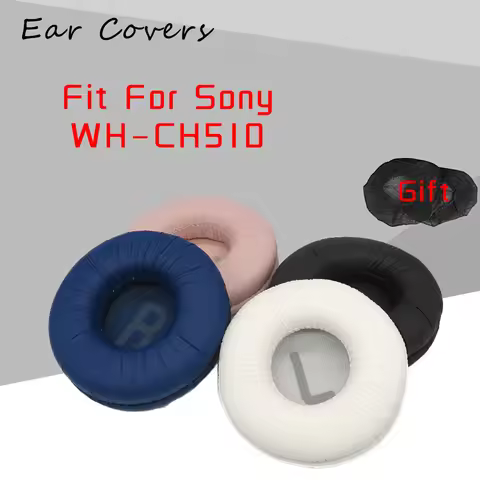 Ear Pads For Sony WH CH510 WH-CH510 Headphone Earpads Replacement Headset Ear Pad PU Leather