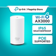TP-Link Deco X50-Outdoor AX3000 Outdoor / Indoor Whole Home WiFi 6 Mesh IP65 Weatherproof Support Po