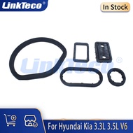 Engine Oil Cooler Seal Ring Gasket Set Fit 5.0 5.5 L V8 GAS 104.941 For 98-08 Benz C320 CL500 G500 S