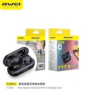 AWEI TRUE WIRELESS SPORT EARBUDS WITH CHARGING CASE MODEL:-T13 PRO