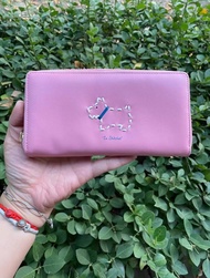 Auth Radleyˉ Genuine Leather Long Version Wallet 19x10x2cm