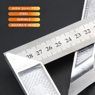 Try Square Steel Carpenter Square Scale Ruler Tools L Shape Pembaris Besi L Pembaris Sesiku