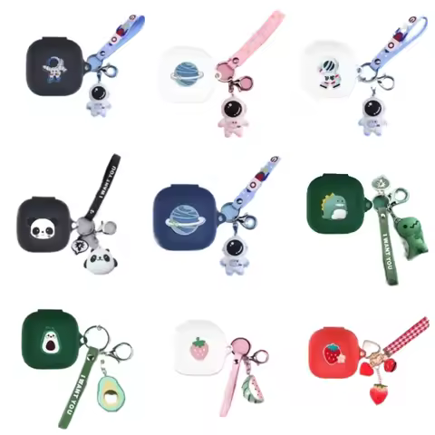 Cartoon Cover for JBL W300 / WAVE FLEX /WAVE FLEX2 Earphone Silicone Case for JBL Wave 300 cover