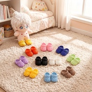 10cm Cotton Doll Hole Shoes Slippers Doll Shoes