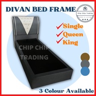 Single/Queen/King Divan Bed Frame Murah Katil Divan Single Queen King Katil Queen King Bed Murah div