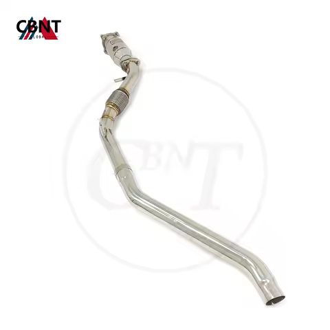 CBNT for Audi A4 A5 A6 A7 Q5 Q7 B9 2.0T Exhaust-pipe System Front Pipe+Catted/Catless Downpipe SS304
