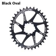 DECKAS DUB Crankset จักรยานจักรยานมงกุฎอลูมิเนียม3มิลลิเมตร6มิลลิเมตรชดเชยรอบรูปไข่ Chainring สำหรับ