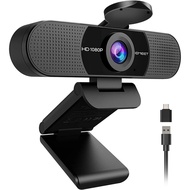 EMEET C960 1080P Webcam with Microphone, 2 Mics, 90° FOV, Computer Camera