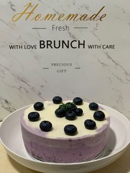 生酮藍莓乳酪芝士蛋糕 Keto Blueberry Yogurt Cheese Cake (6吋)